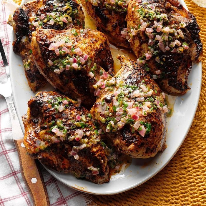 Read more about the article Spiced Grilled Chicken with Cilantro Butter