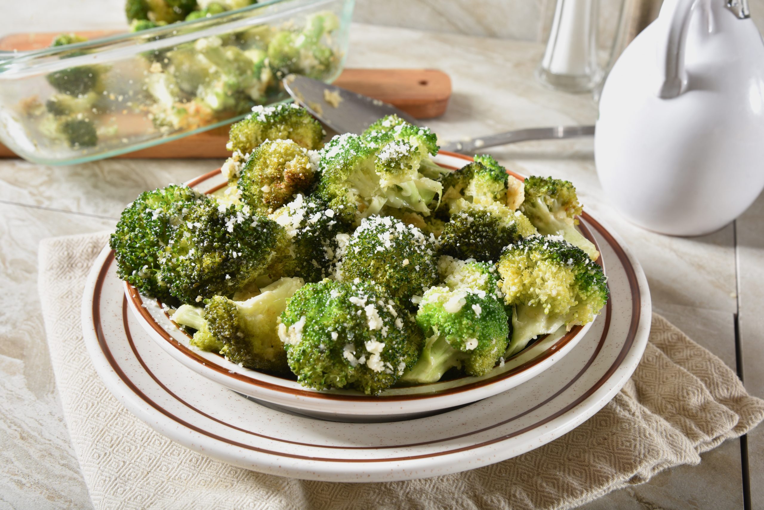 Read more about the article GRILLED BROCCOLI WITH PARMESAN & LEMON