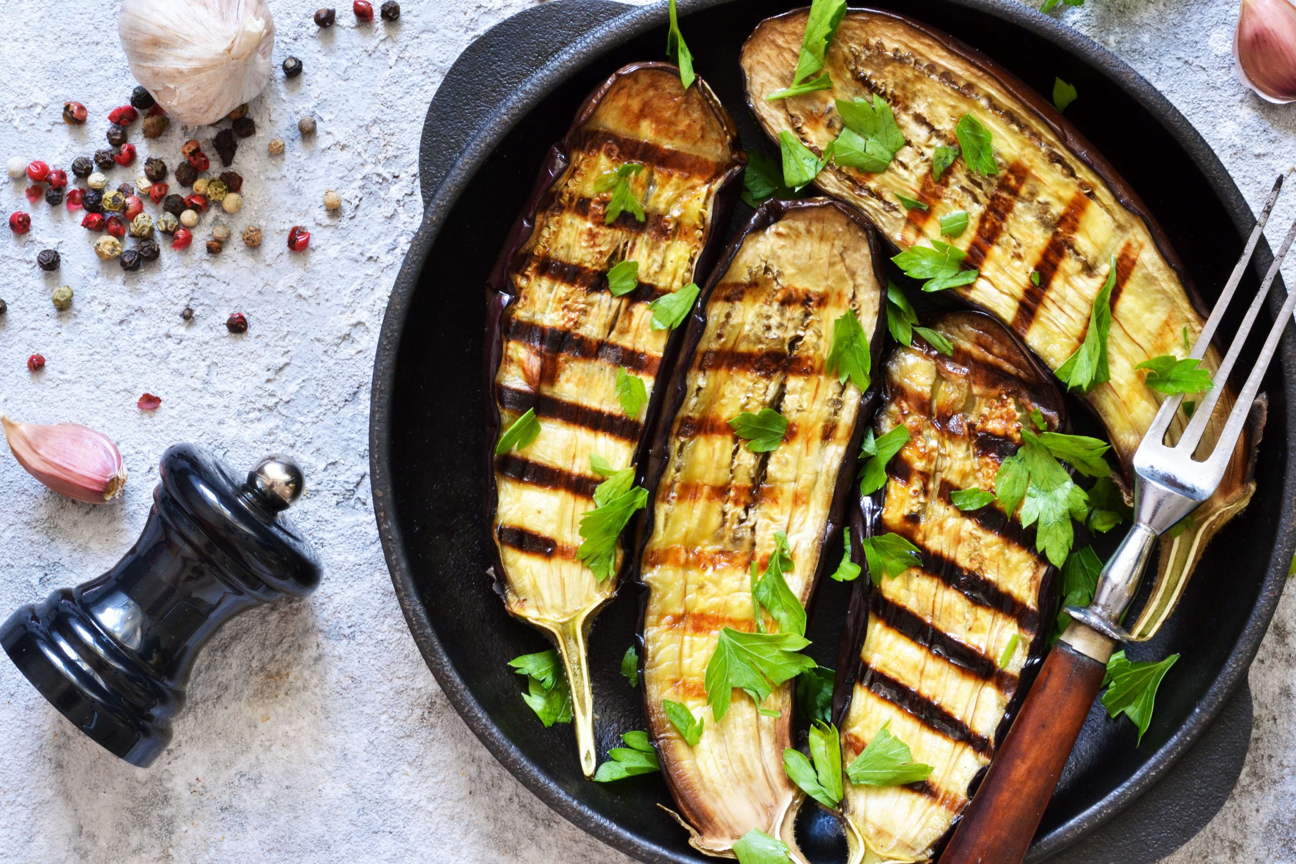 Read more about the article Lime and Sesame Grilled Eggplant