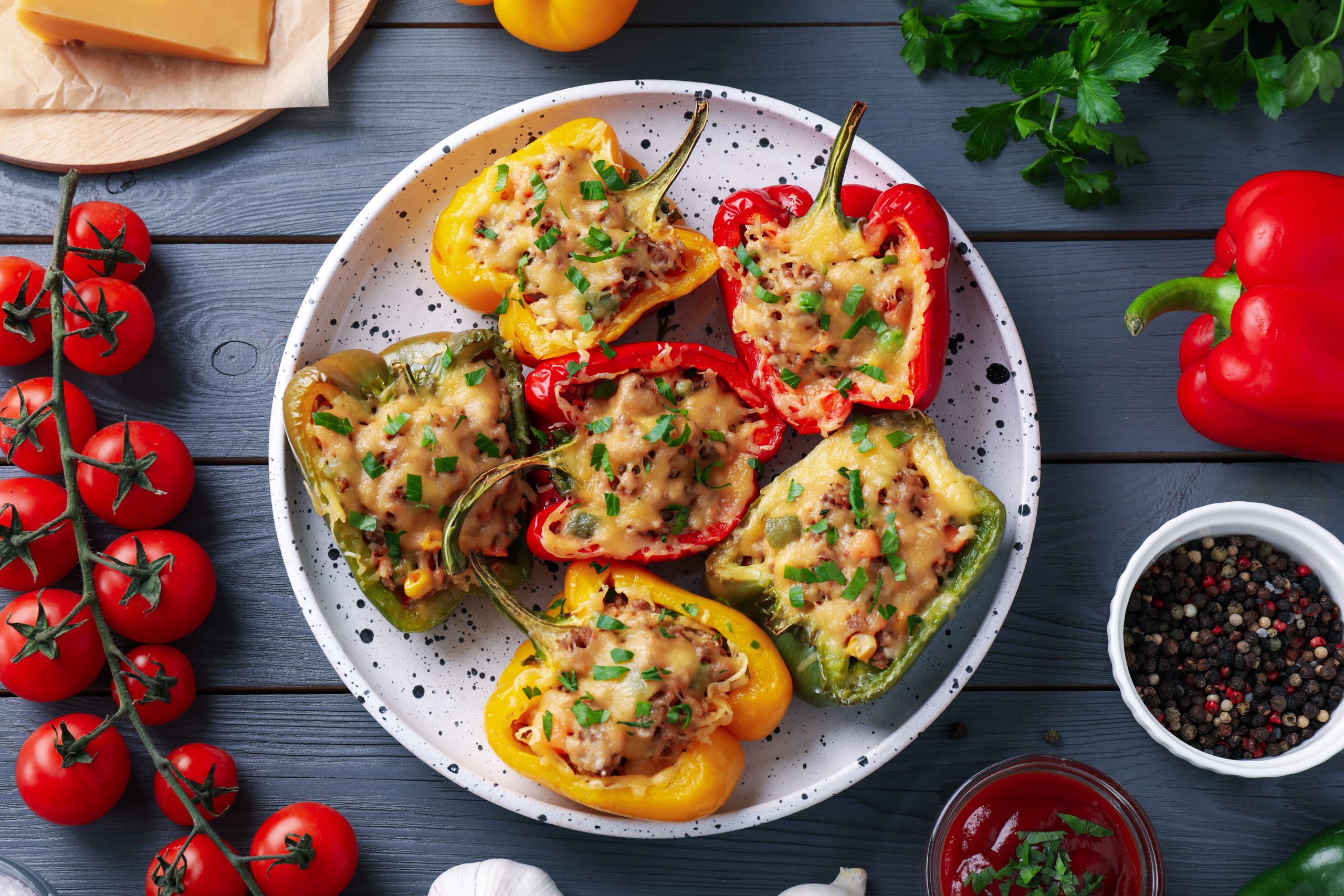 Read more about the article Bacon Filled Smoked Stuffed Peppers